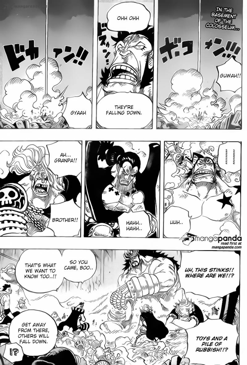 One Piece Chapter 726 - Page 3