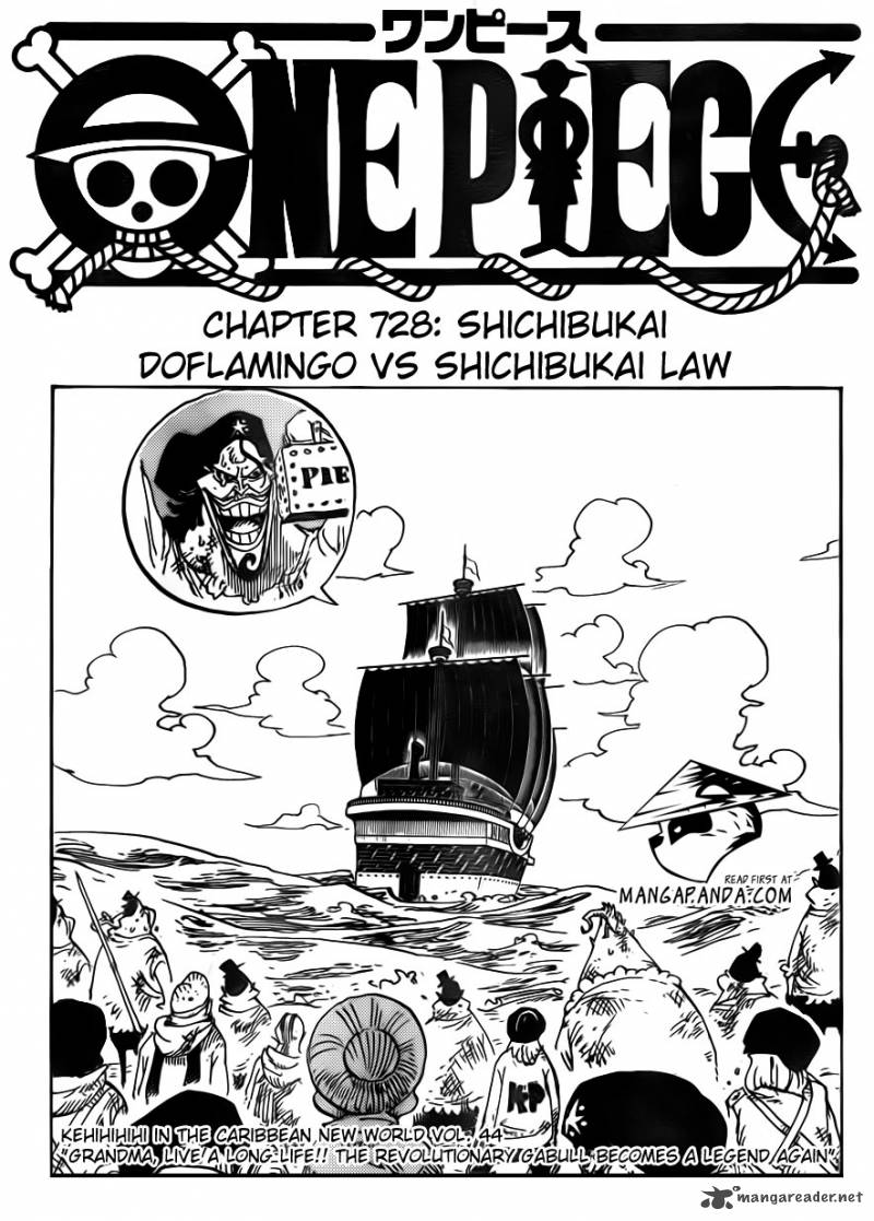 One Piece Chapter 729 - Page 3