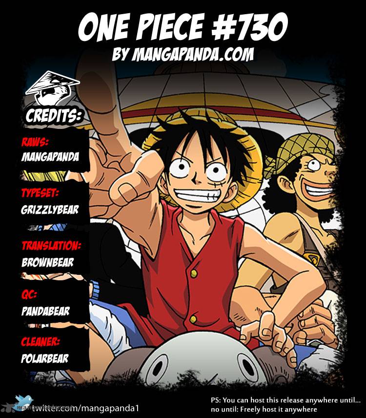 One Piece Chapter 730 - Page 20