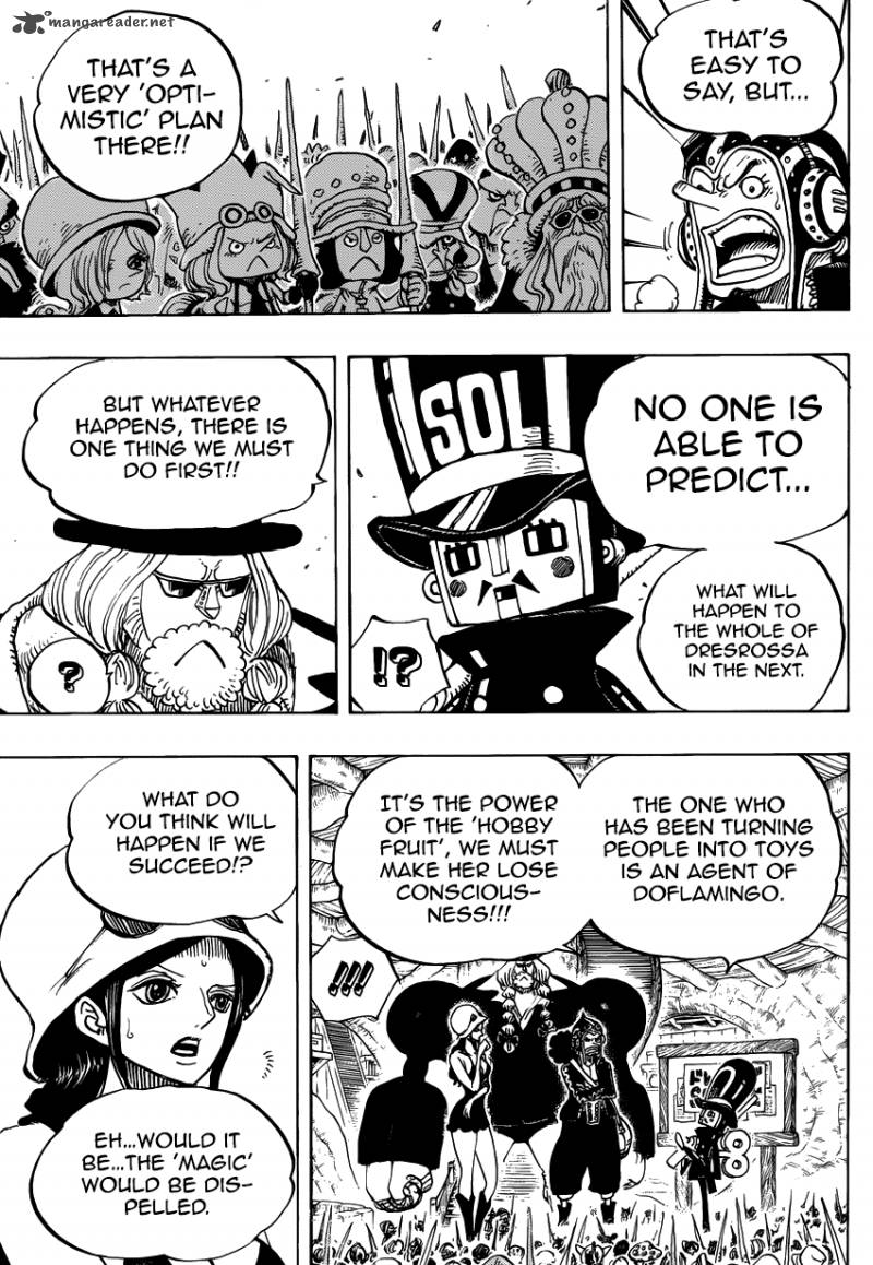 One Piece Chapter 731 - Page 7