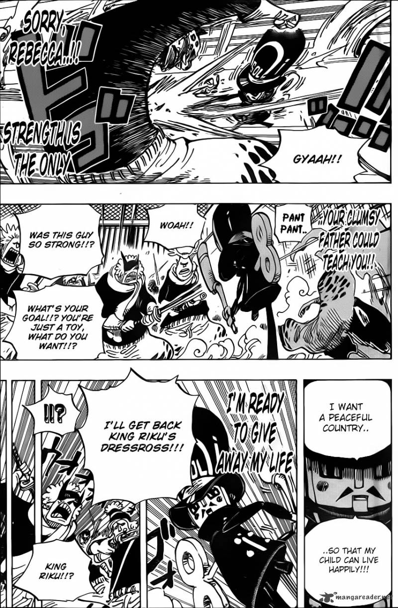 One Piece Chapter 733 - Page 16