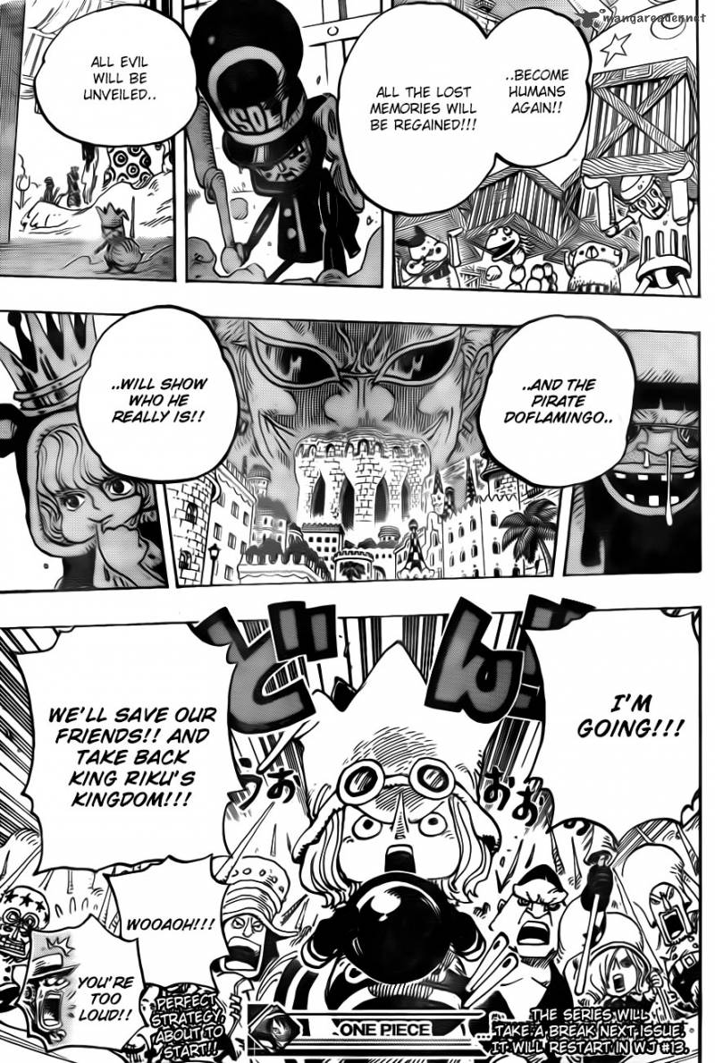 One Piece Chapter 737 - Page 19