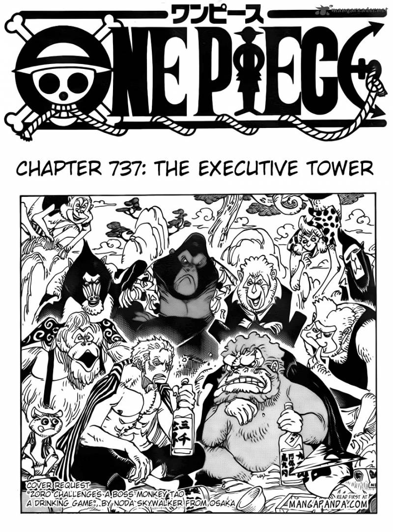 One Piece Chapter 737 - Page 3