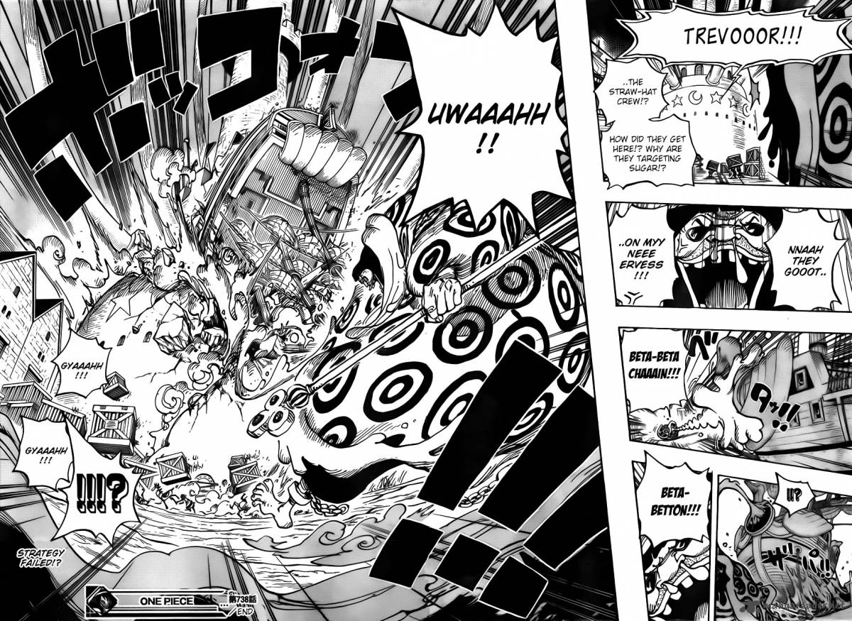 One Piece Chapter 738 - Page 19