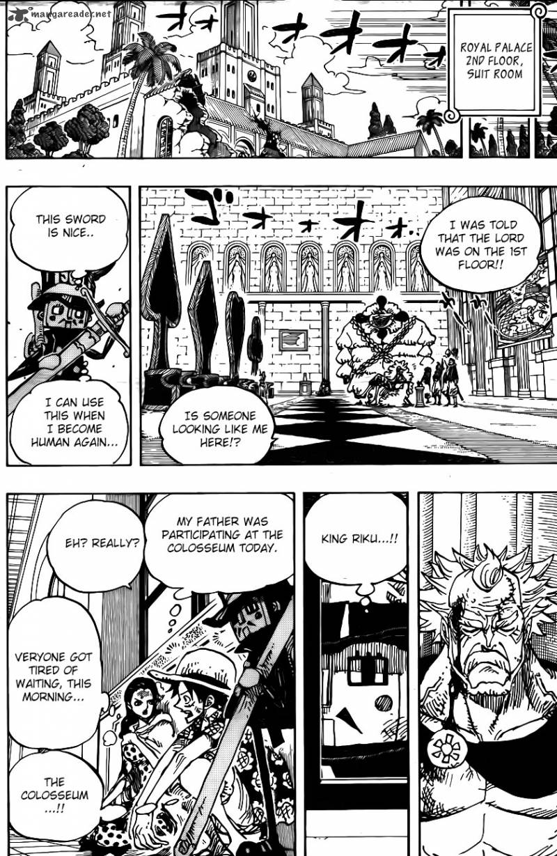 One Piece Chapter 741 - Page 13