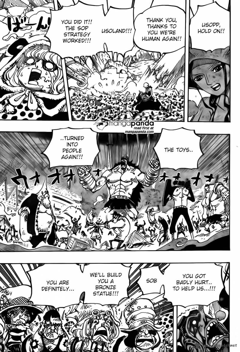 One Piece Chapter 743 - Page 11