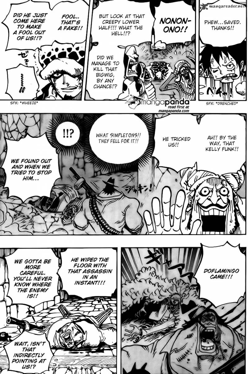 One Piece Chapter 752 - Page 9