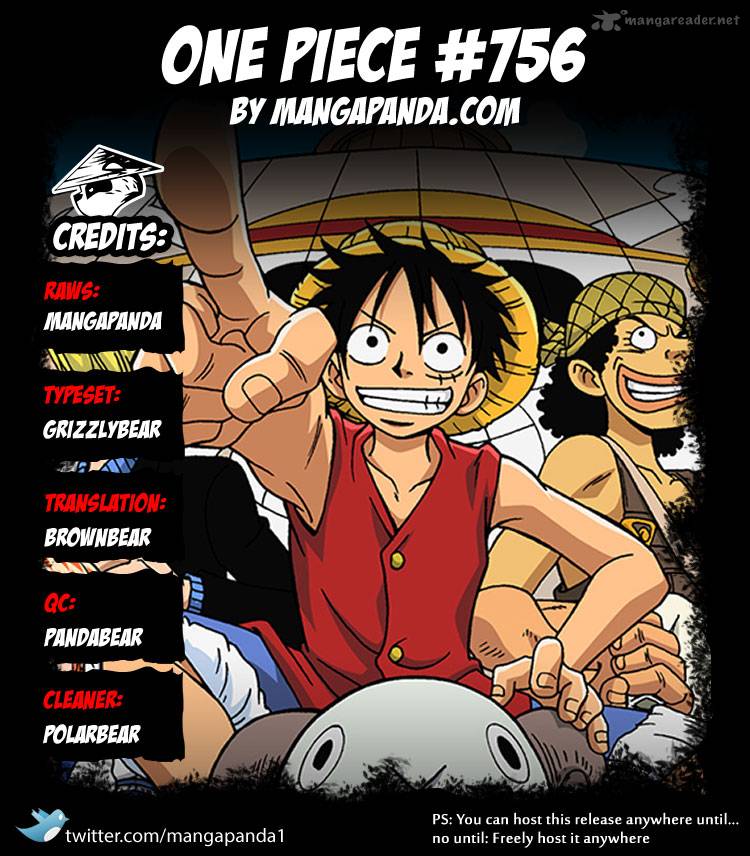 One Piece Chapter 756 - Page 19