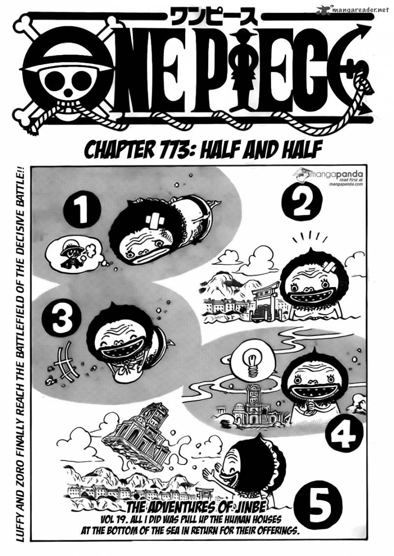 One Piece Chapter 773 - Page 1