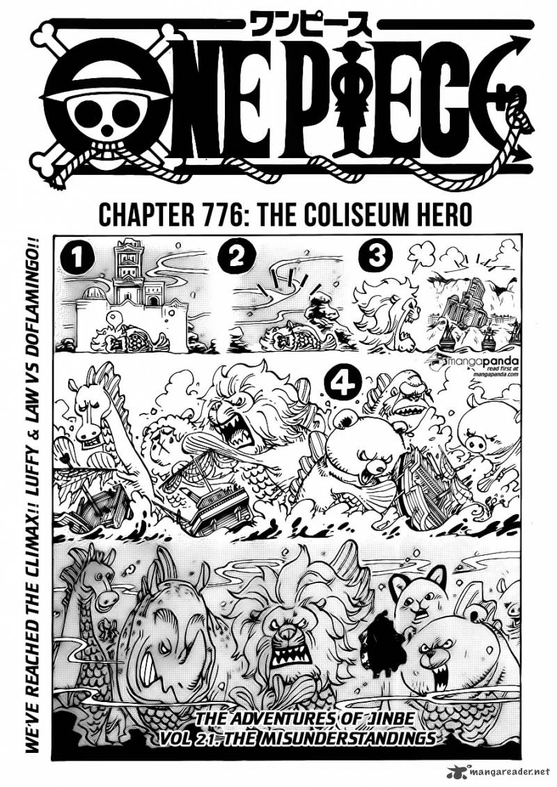 One Piece Chapter 776 - Page 1