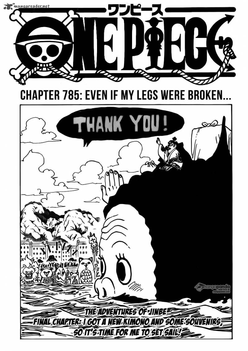 One Piece Chapter 785 - Page 1