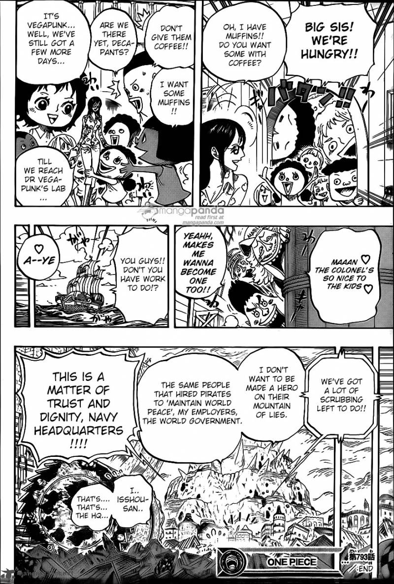 One Piece Chapter 793 - Page 14