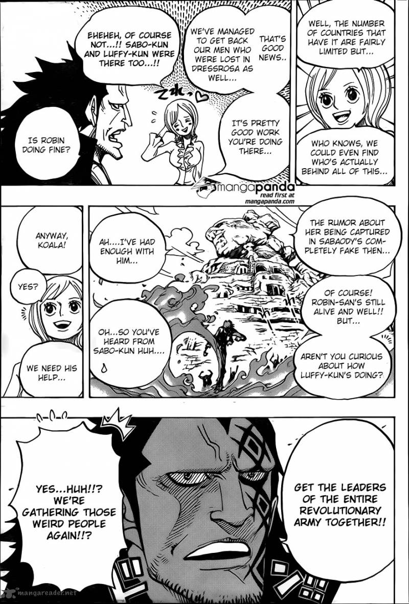 One Piece Chapter 803 - Page 7