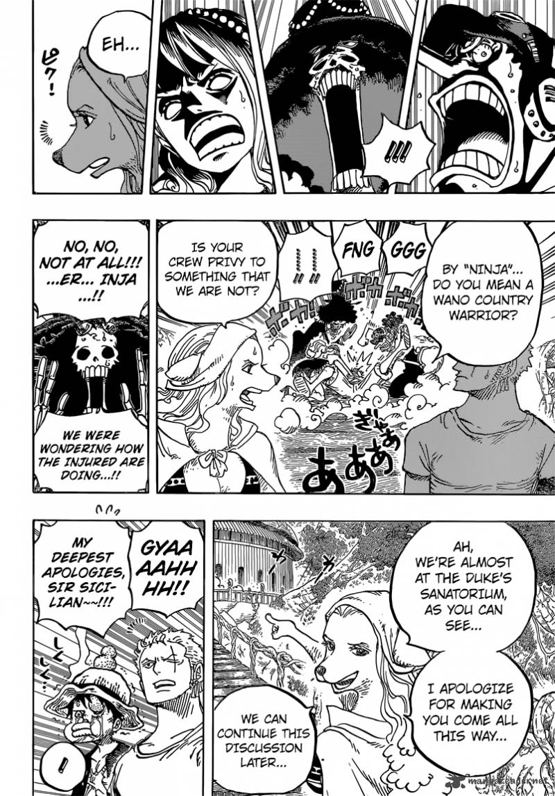 One Piece Chapter 808 - Page 13