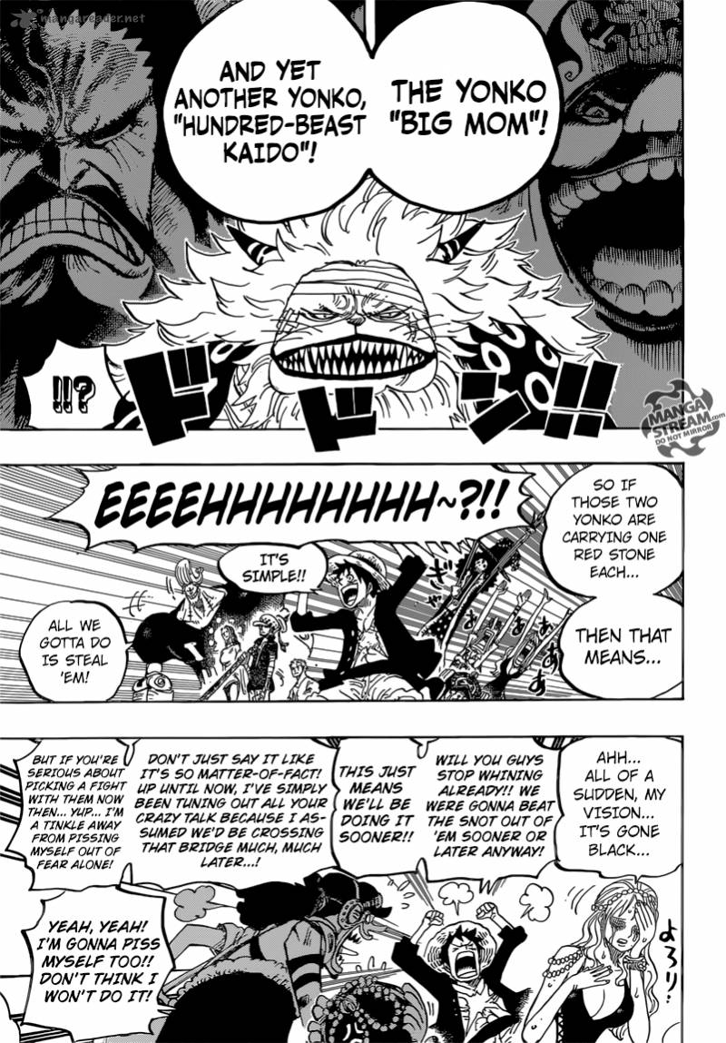 One Piece Chapter 818 - Page 9