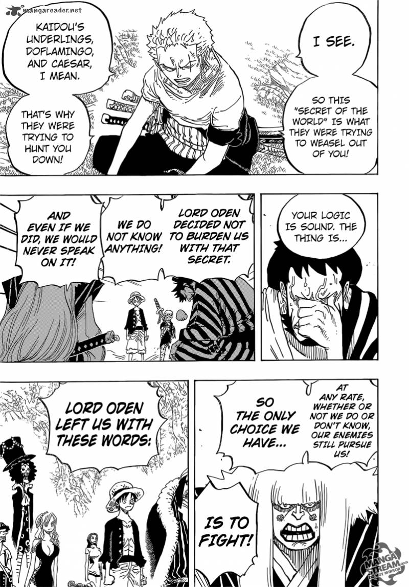 One Piece Chapter 819 - Page 5