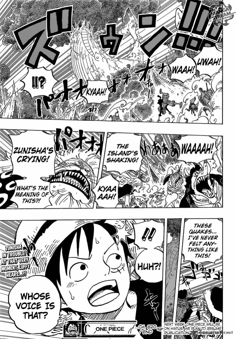 One Piece Chapter 820 - Page 19