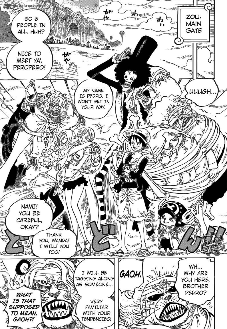 One Piece Chapter 822 - Page 15