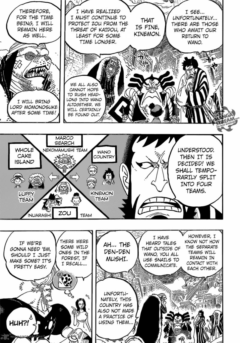 One Piece Chapter 822 - Page 7