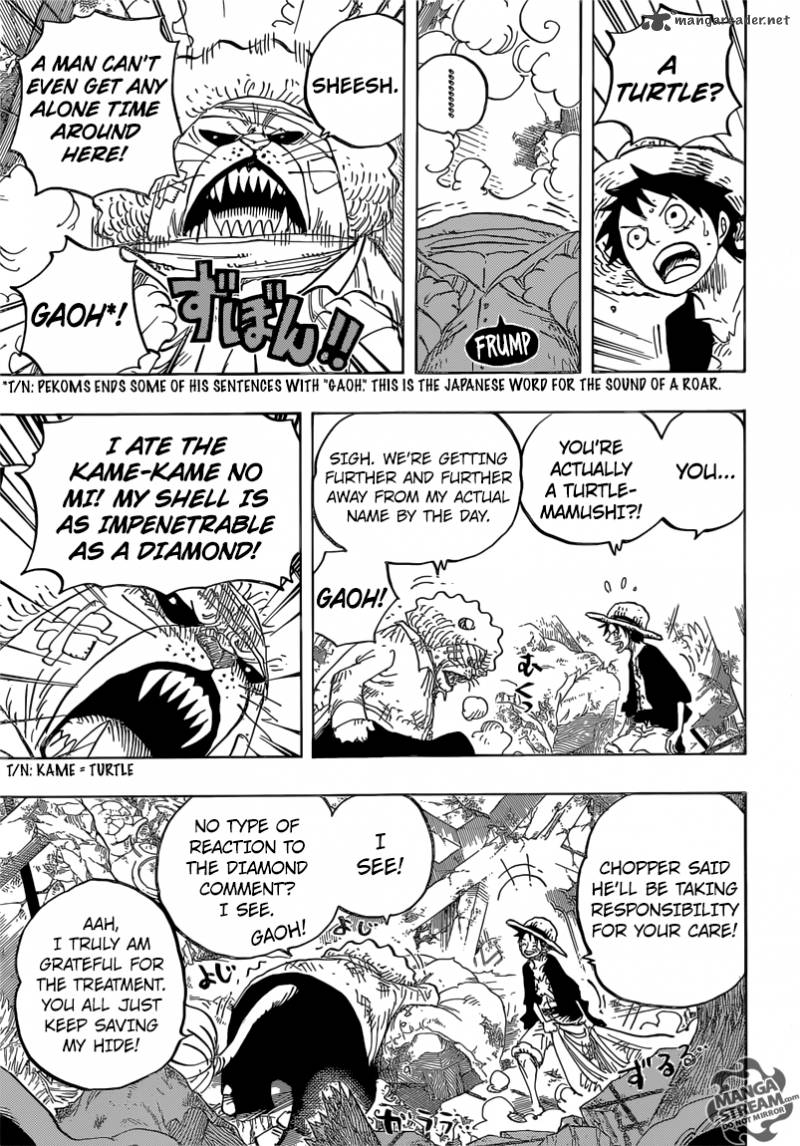 One Piece Chapter 822 - Page 9