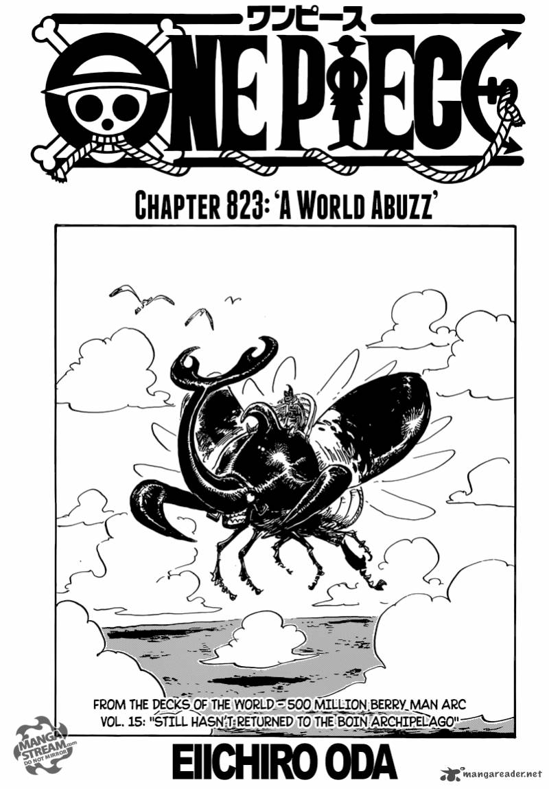 One Piece Chapter 823 - Page 1