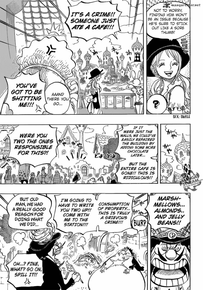 One Piece Chapter 827 - Page 9