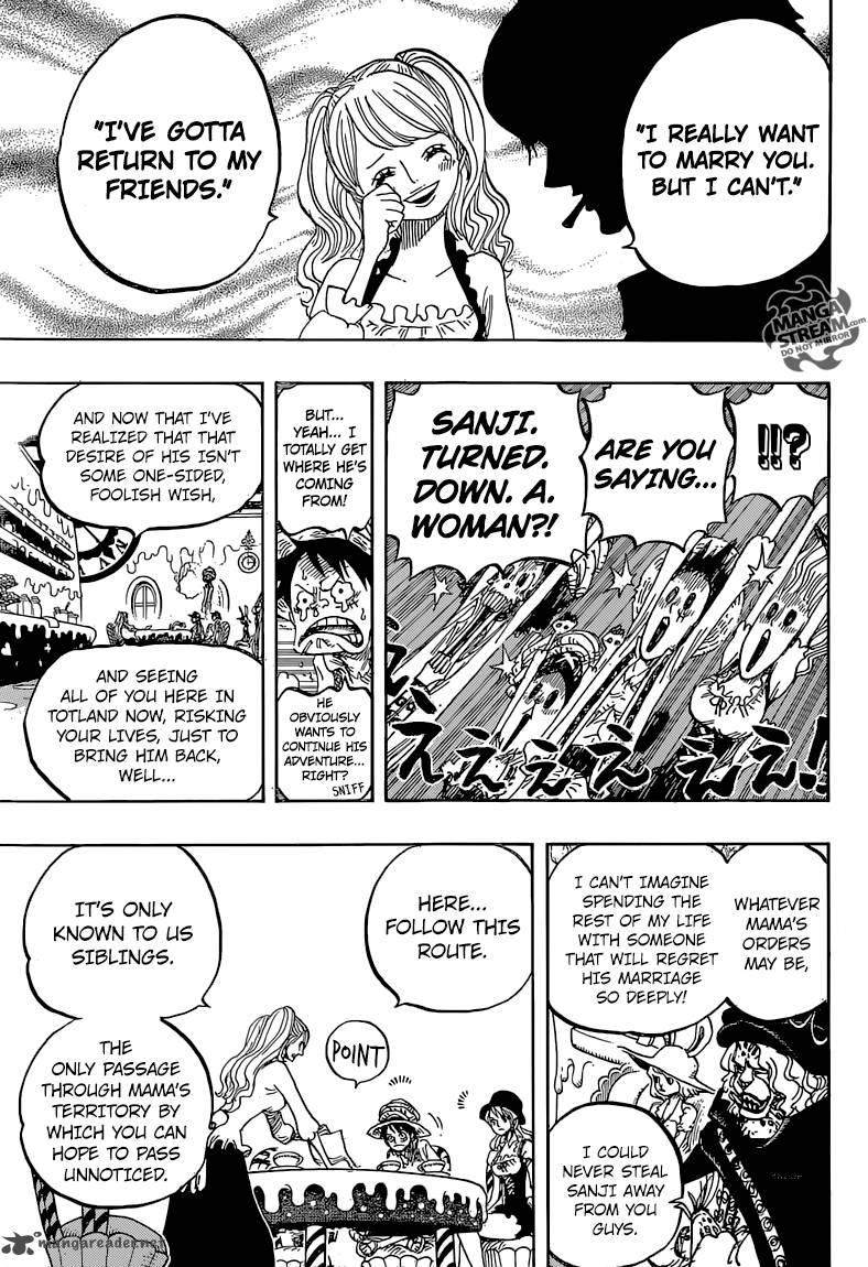 One Piece Chapter 828 - Page 11