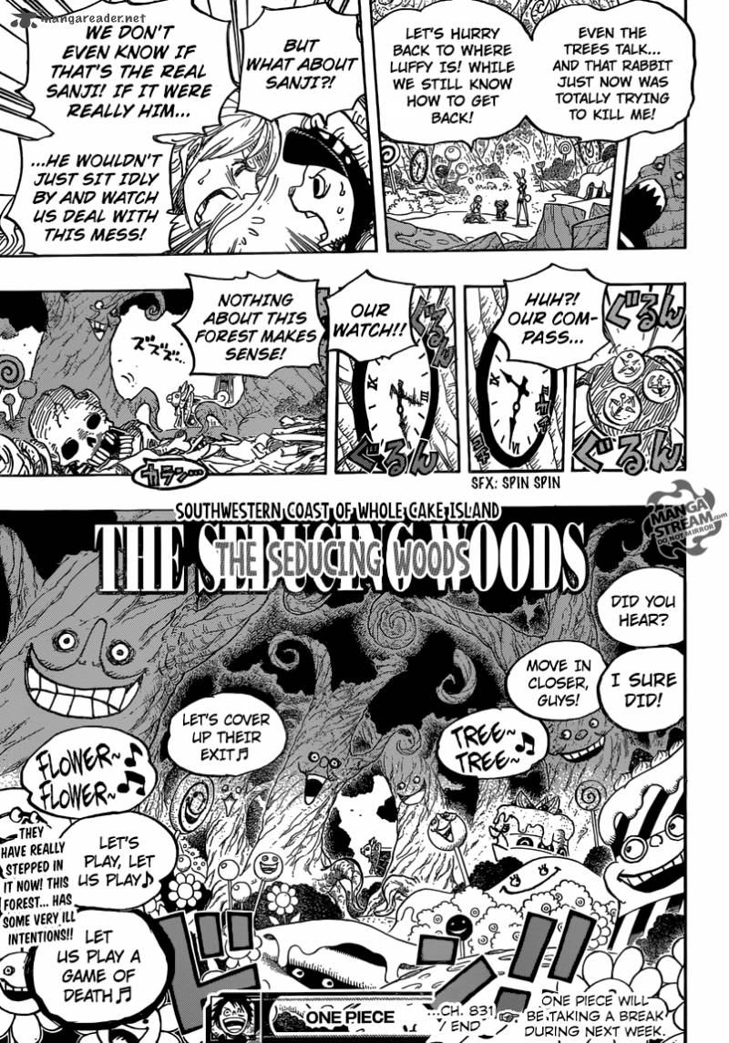 One Piece Chapter 831 - Page 19