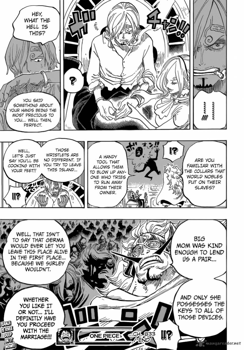 One Piece Chapter 833 - Page 22