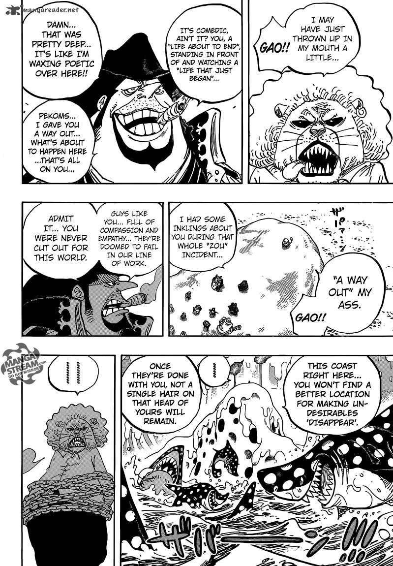 One Piece Chapter 834 - Page 12