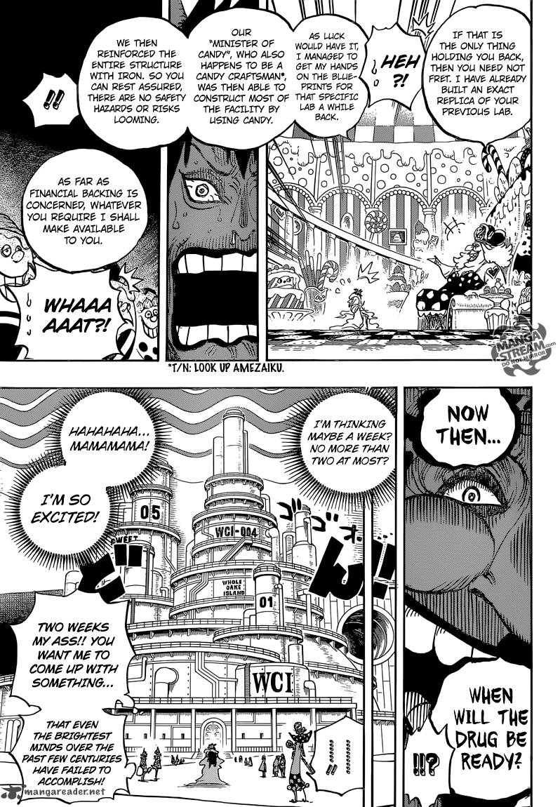 One Piece Chapter 834 - Page 17