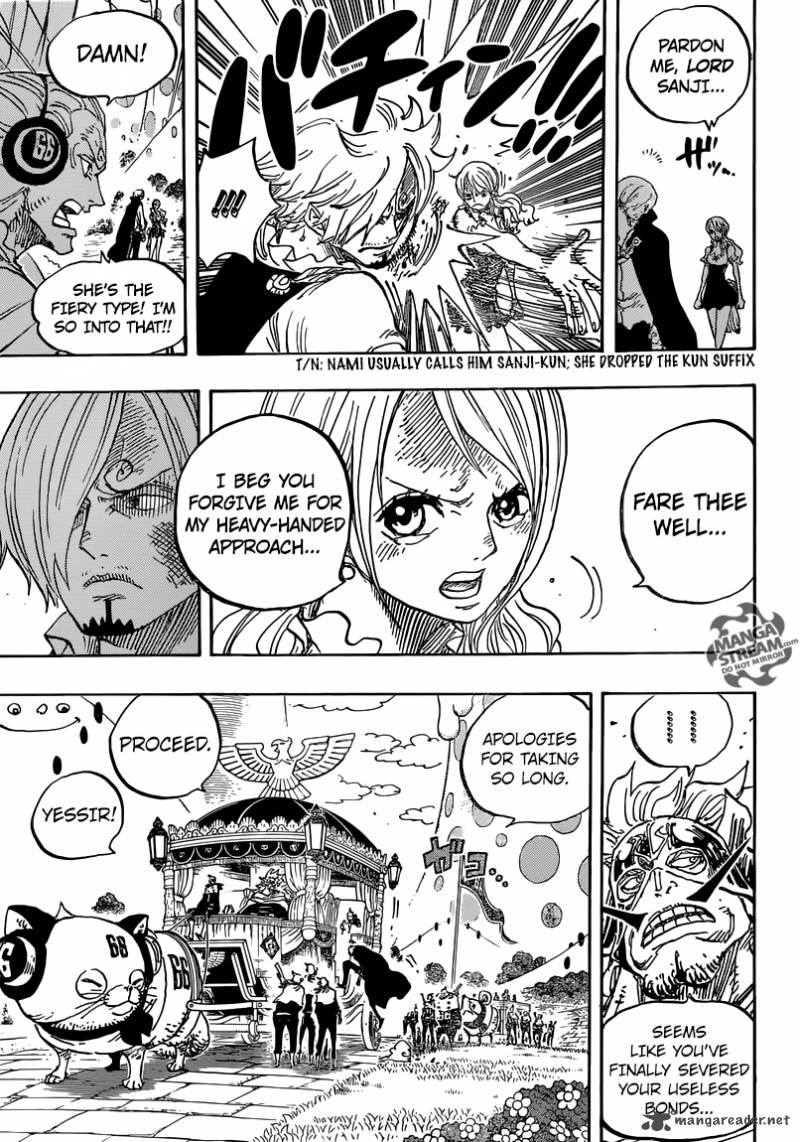 One Piece Chapter 844 - Page 15