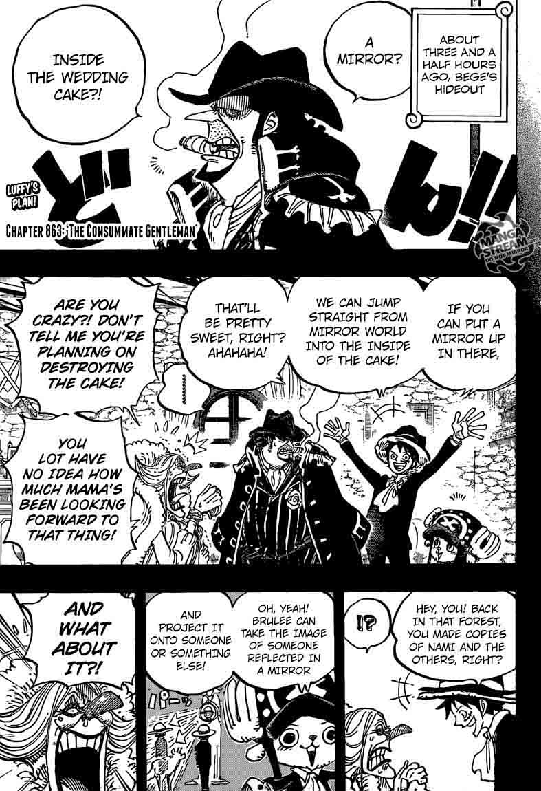 One Piece Chapter 863 - Page 4