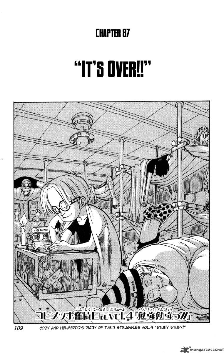 One Piece Chapter 87 - Page 1