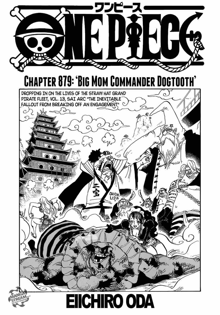 One Piece Chapter 879 - Page 1