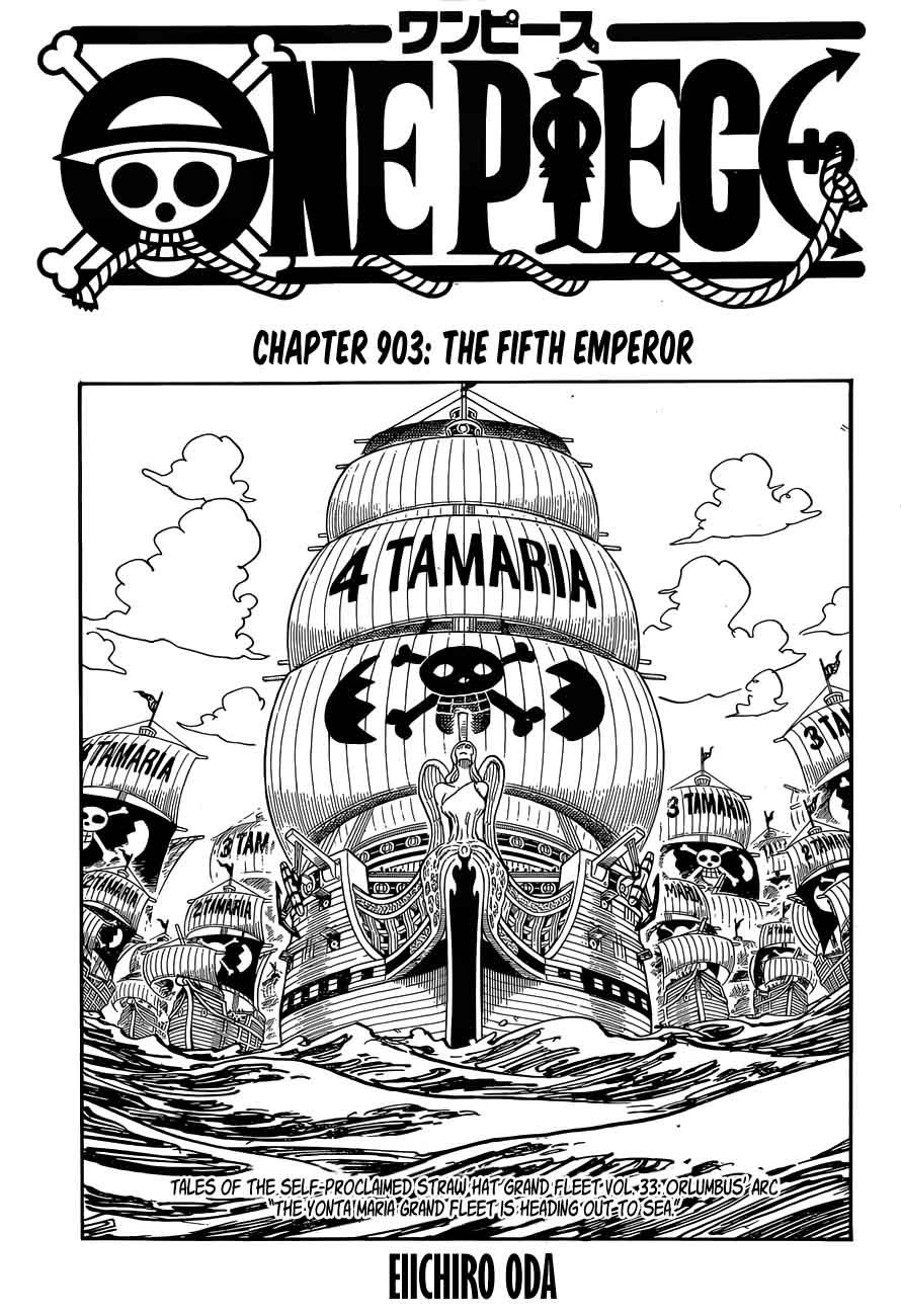 One Piece Chapter 903 - Page 2