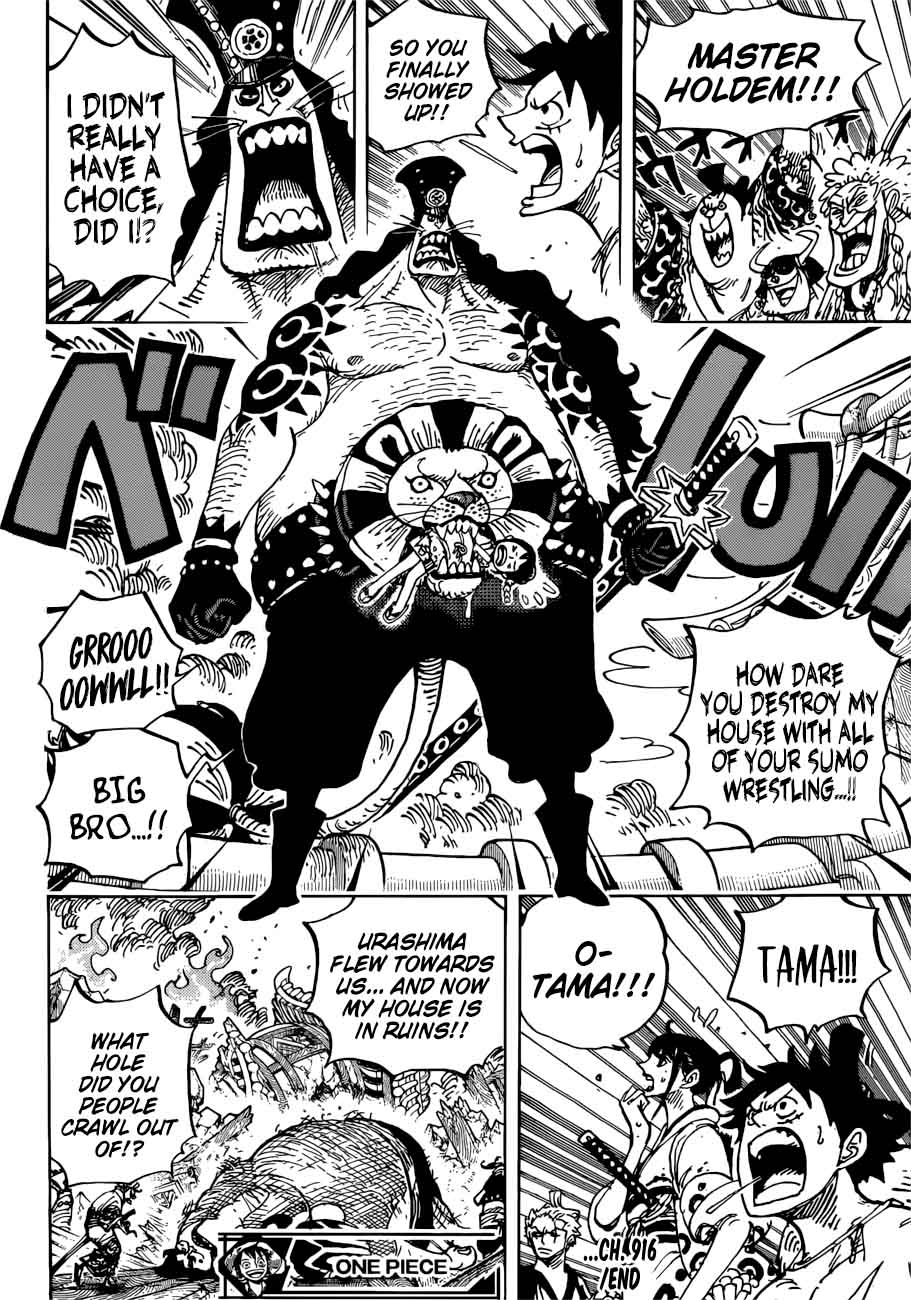 One Piece Chapter 916 - Page 17