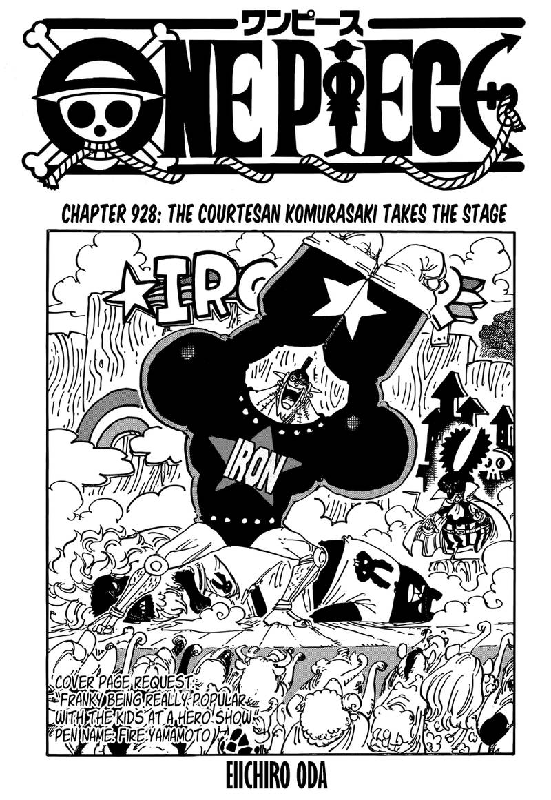 One Piece Chapter 928 - Page 3