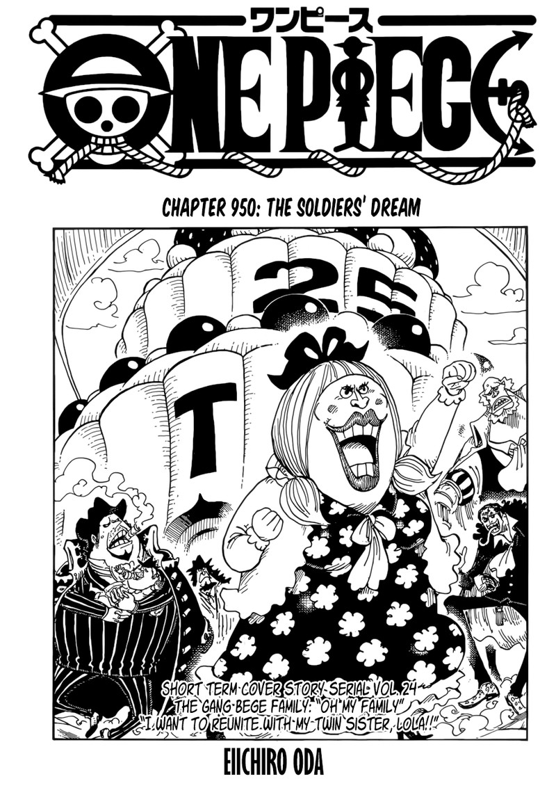 One Piece Chapter 950 - Page 2