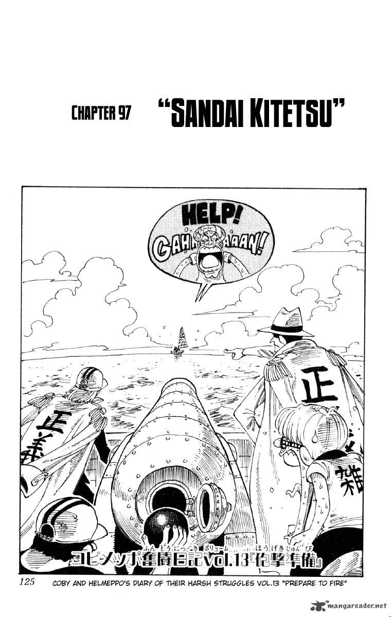 One Piece Chapter 97 - Page 1