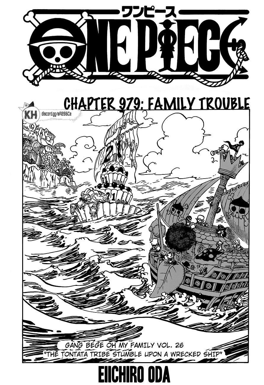 One Piece Chapter 979 - Page 1