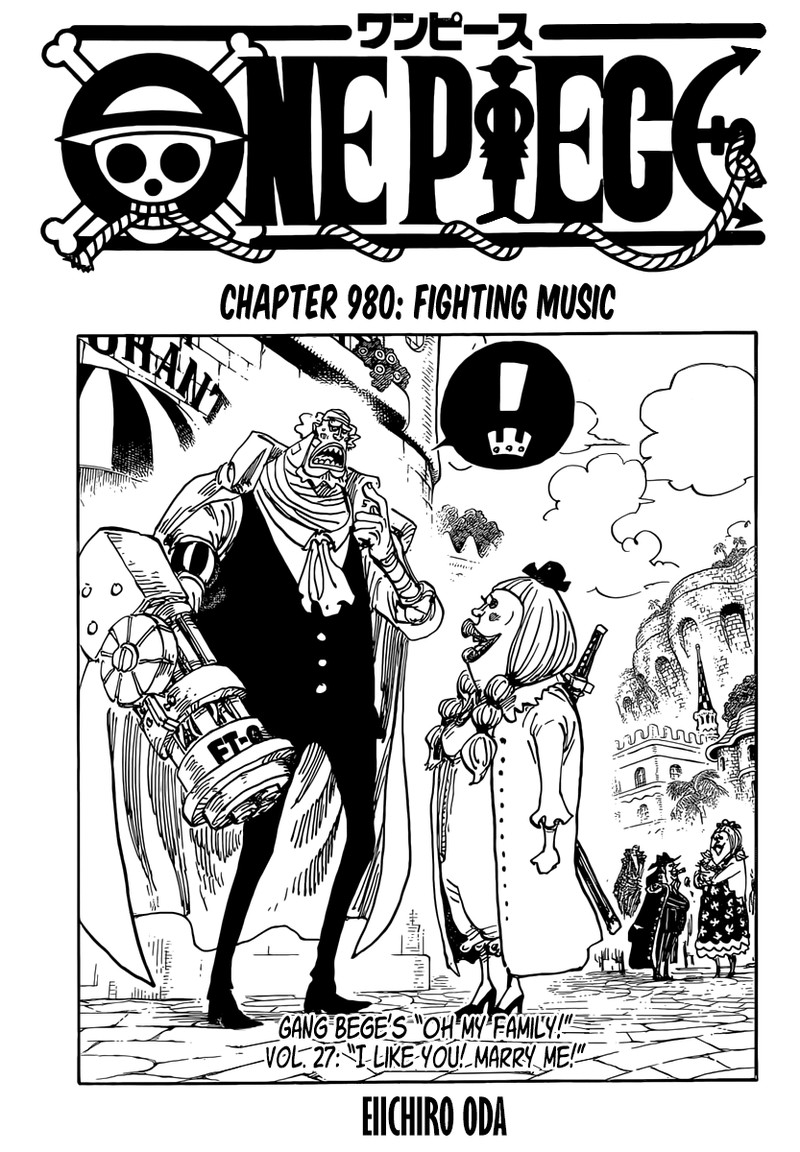 One Piece Chapter 980 - Page 1