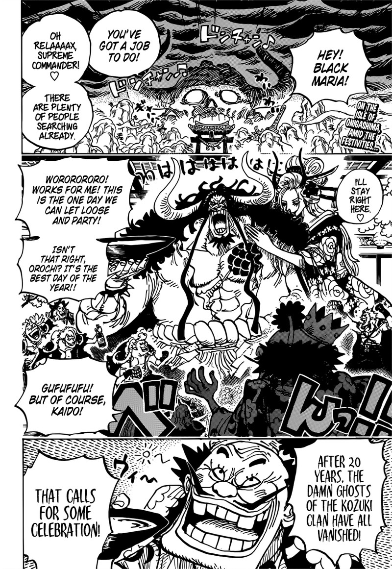 One Piece Chapter 982 - Page 2