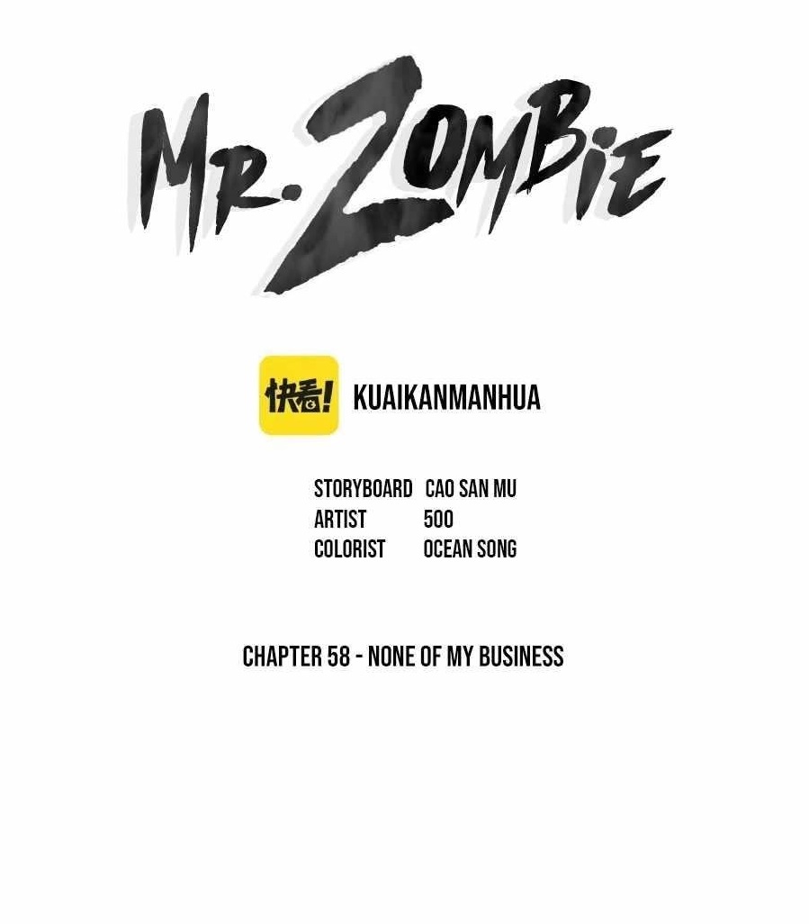 Mr. Zombie Chapter 58 - Page 1