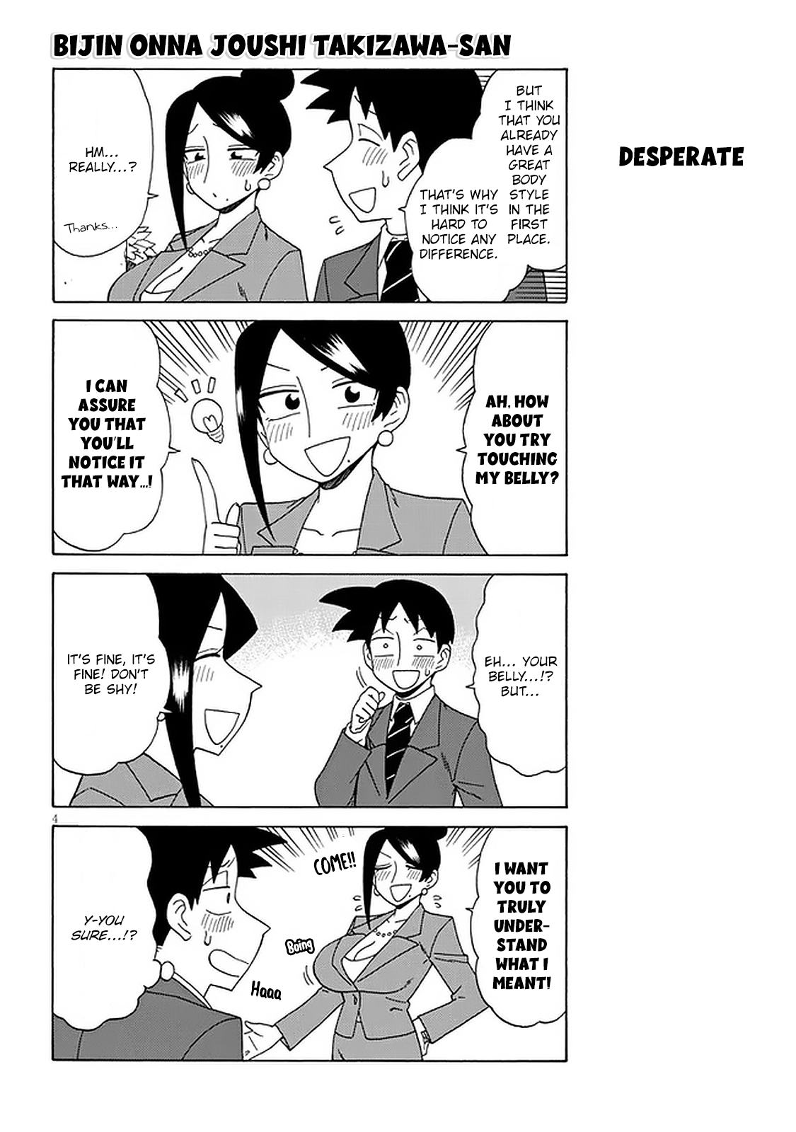 Bijin Onna Joushi Takizawa-San Chapter 112 - Page 4