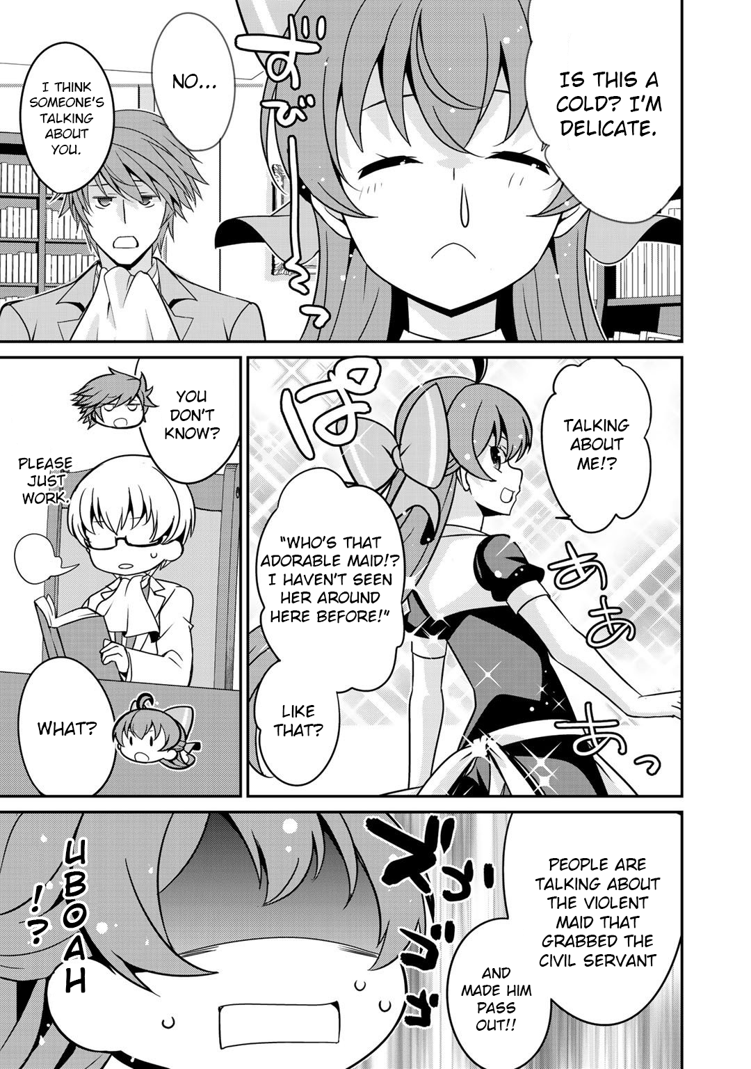 Saikyou no Kurokishi, Sentou Maid ni Tenshoku shimashita Chapter 26 - Page 11