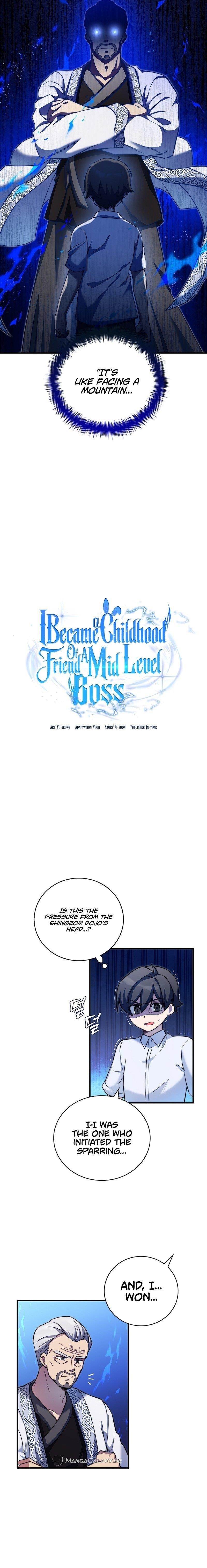 I Became A Childhood Friend of A Mid Level Boss Chapter 13 - Page 1