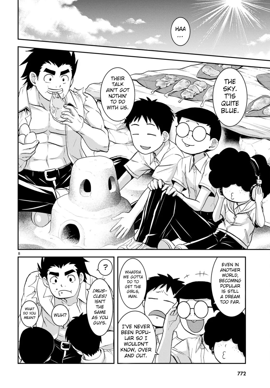 Isekai Yurutto Survival Seikatsu: Gakkou No Minna To Isekai No Mujintou Ni Tenishitakedo Ore Dake Rakushou Desu Chapter 26 - Page 8