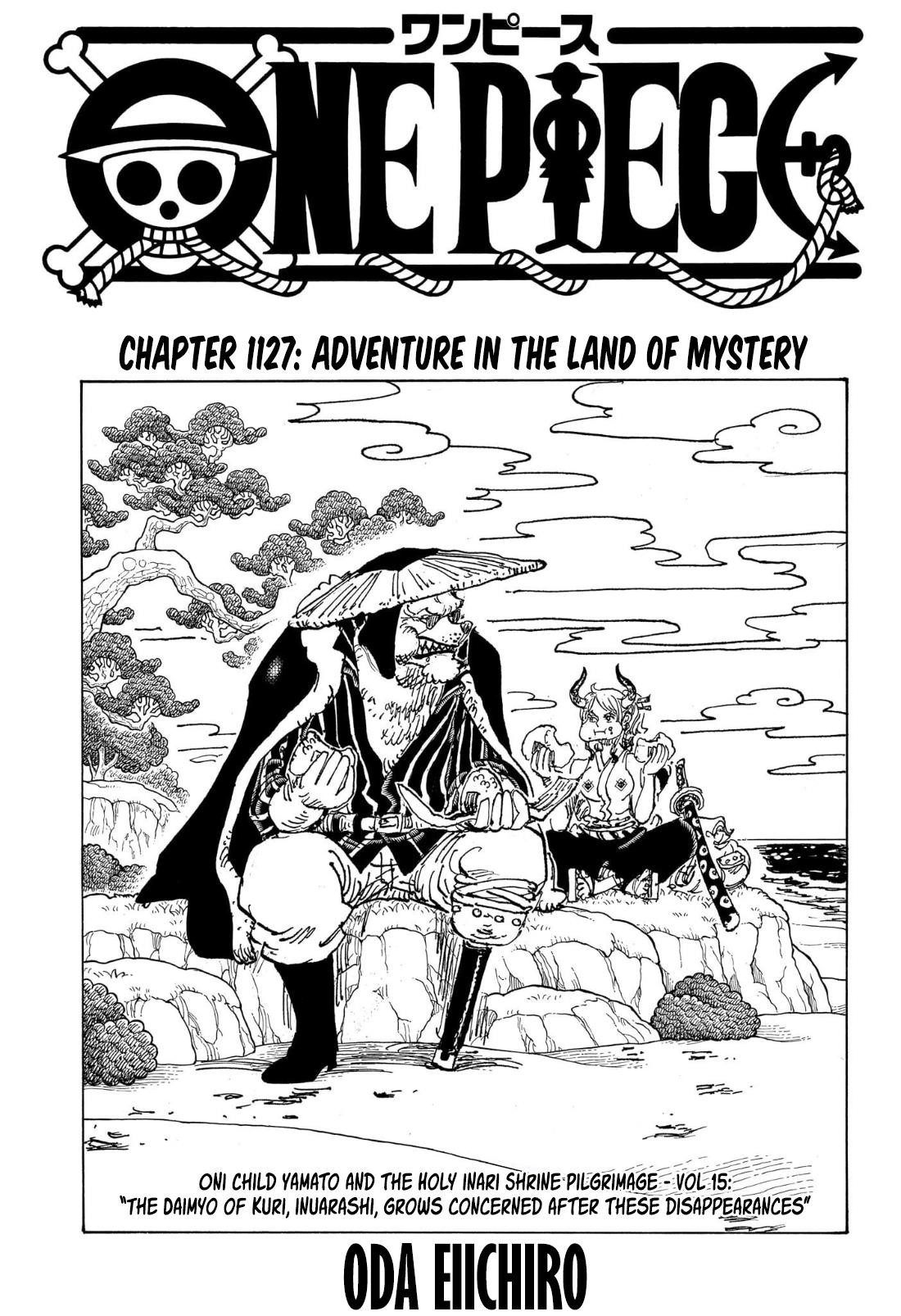 One Piece Chapter 1127 - Page 1